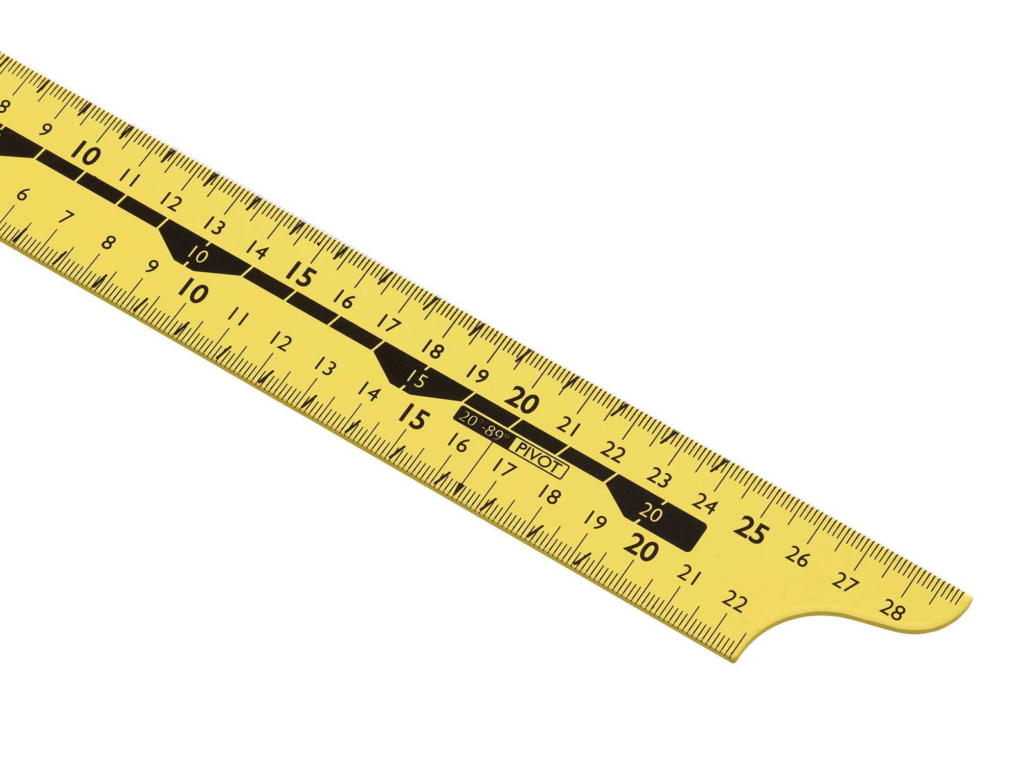 Hultafors Cuadrado de carpintero de 60 cm, hecho de acero de alta resistencia de 1,5 mm de grosor, cortado con láser de precisión