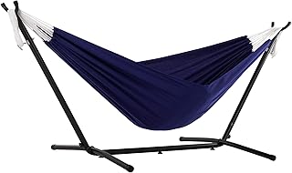 Vivere C8POLY-14 - Hamaca Doble (poliéster), Color Azul