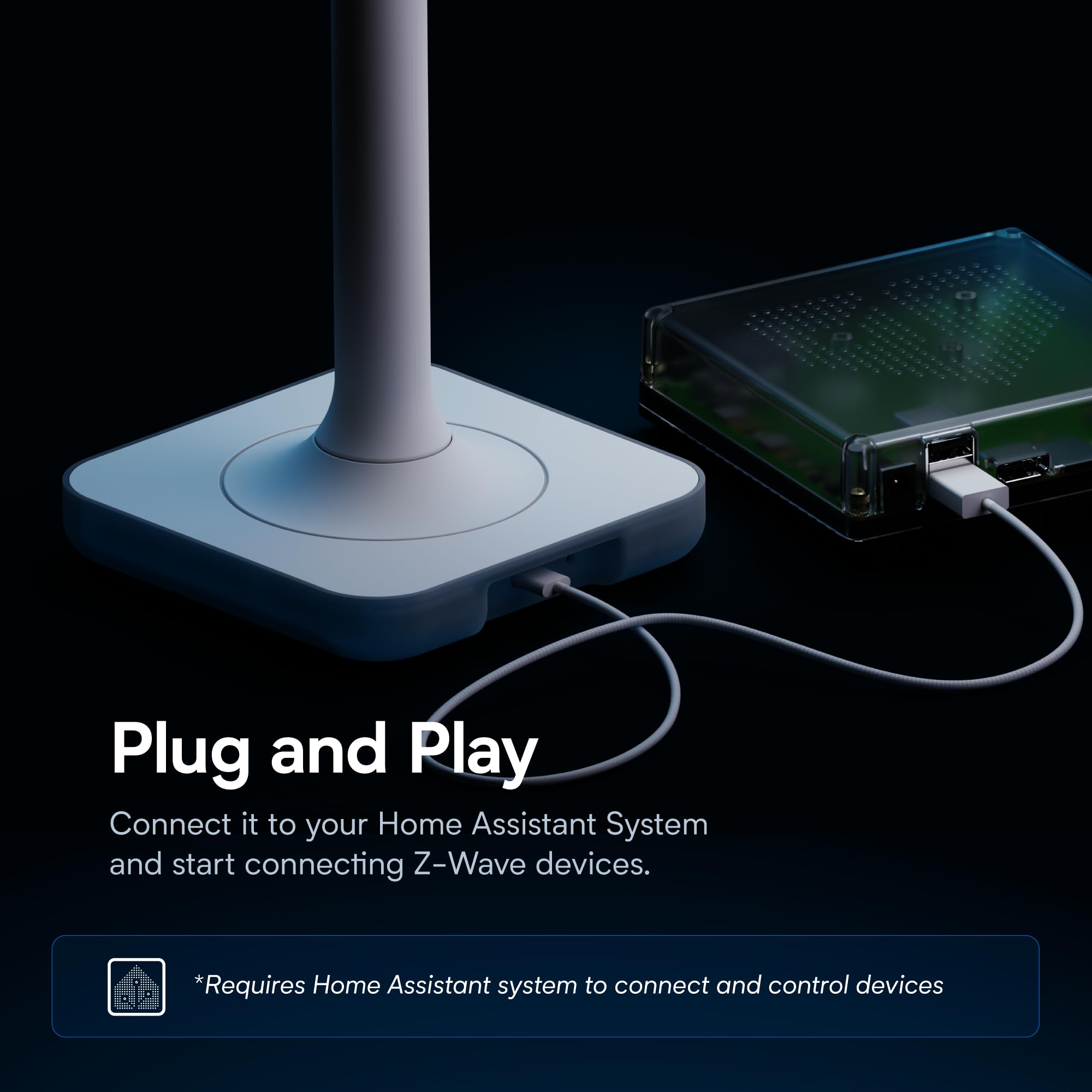 Home Assistant Connect ZWA-2 | Connect Z-Wave devices to Home Assistant | Official Home Assistant Hardware