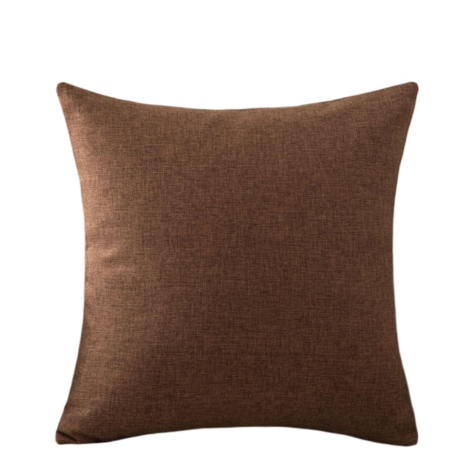 Pillowcases 2Pc Decorative Square Throw Pillow Cushion Cover (Without Core) Color Pillowcase Living Room Modern Simple For the bedroom