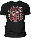 ShirtInvaders 50th Birthday Gift for Men - Legend Since 1976 Aged to Perfection - F/50th Birthday Shirt