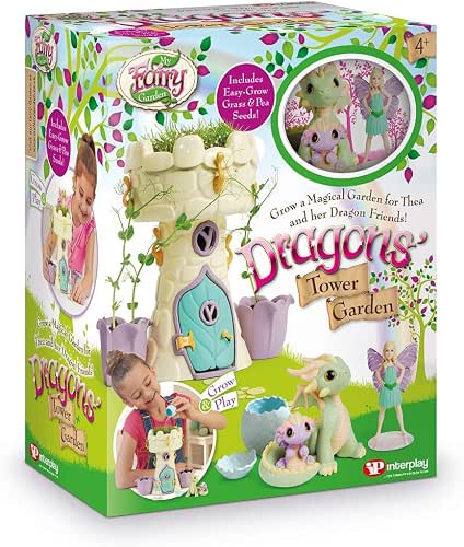 My Fairy Garden FG408 Dragon's Tower Garden Maison de poupée