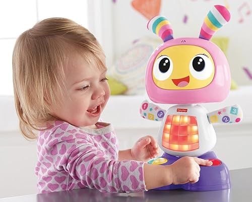 Miniatura 3 de Muñeco interactivo BeatBo con baile y movimiento de Fisher-Price, BeatBelle (rosado)