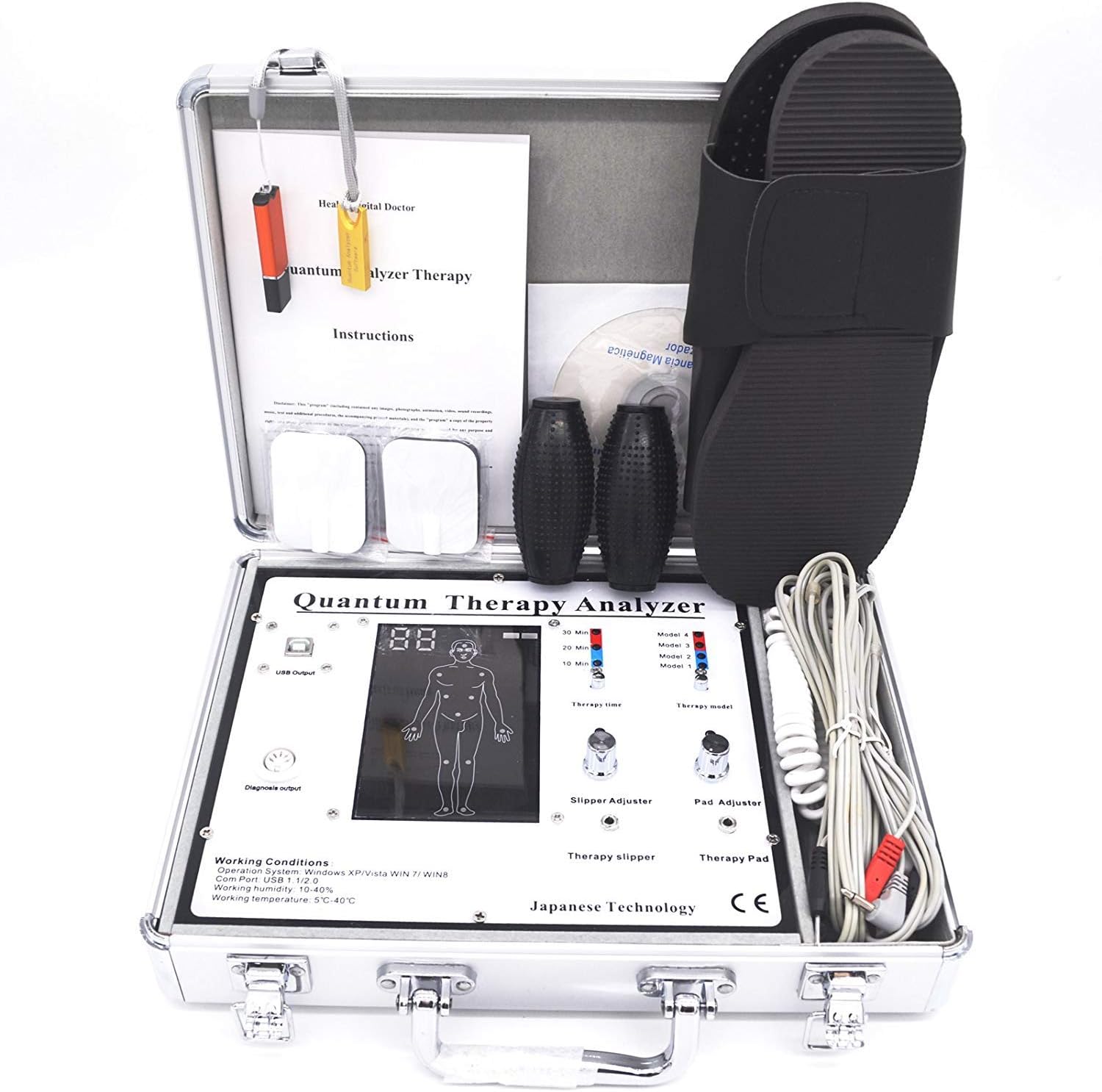 Quantum Resonance Magnetic Analyzer Body Health Massage