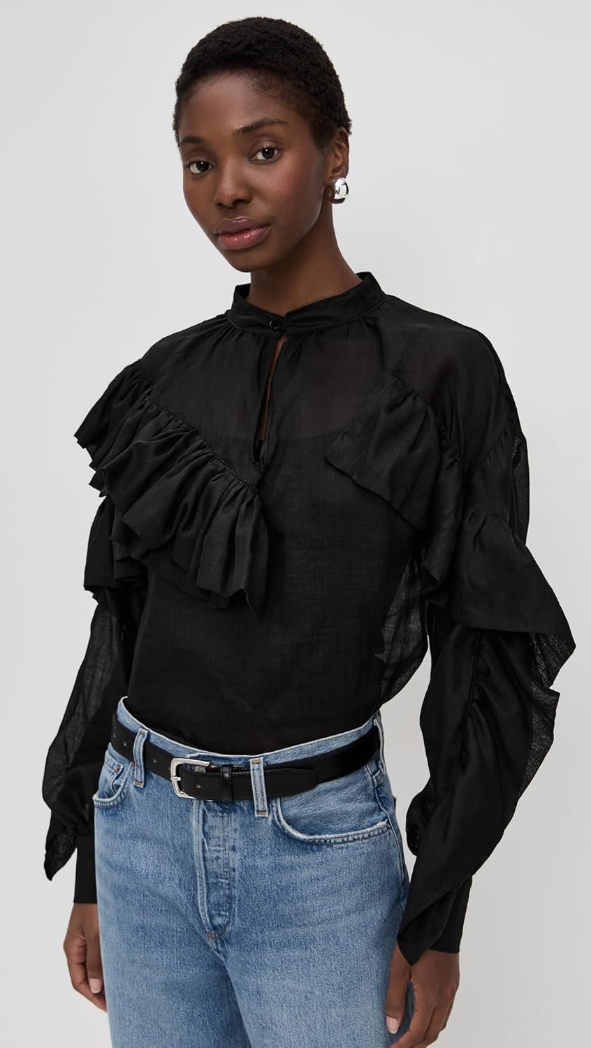 Women's The Chaos Petal Linen Top