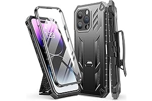 FNTCASE for iPhone 14 Pro Max: Rugged Cell Phone Case with Military Grade Protection