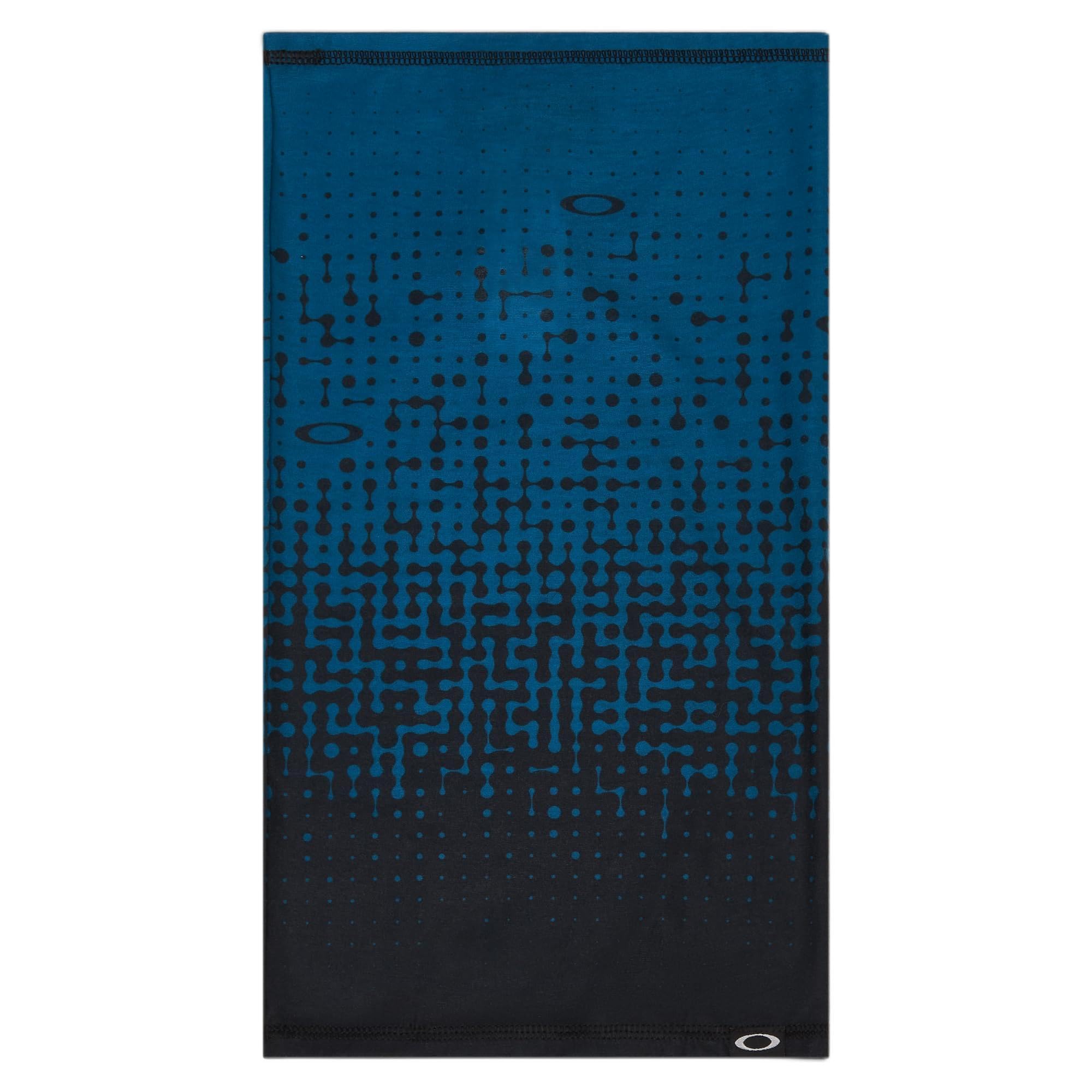 Oakley mens Borealis Neck Gaiter, Monogram Gradient Blue, One size
