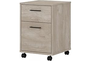 Bush Furniture Key West 2 Drawer Mobile File Cabinet: The Perfect Rolling Storage Solution