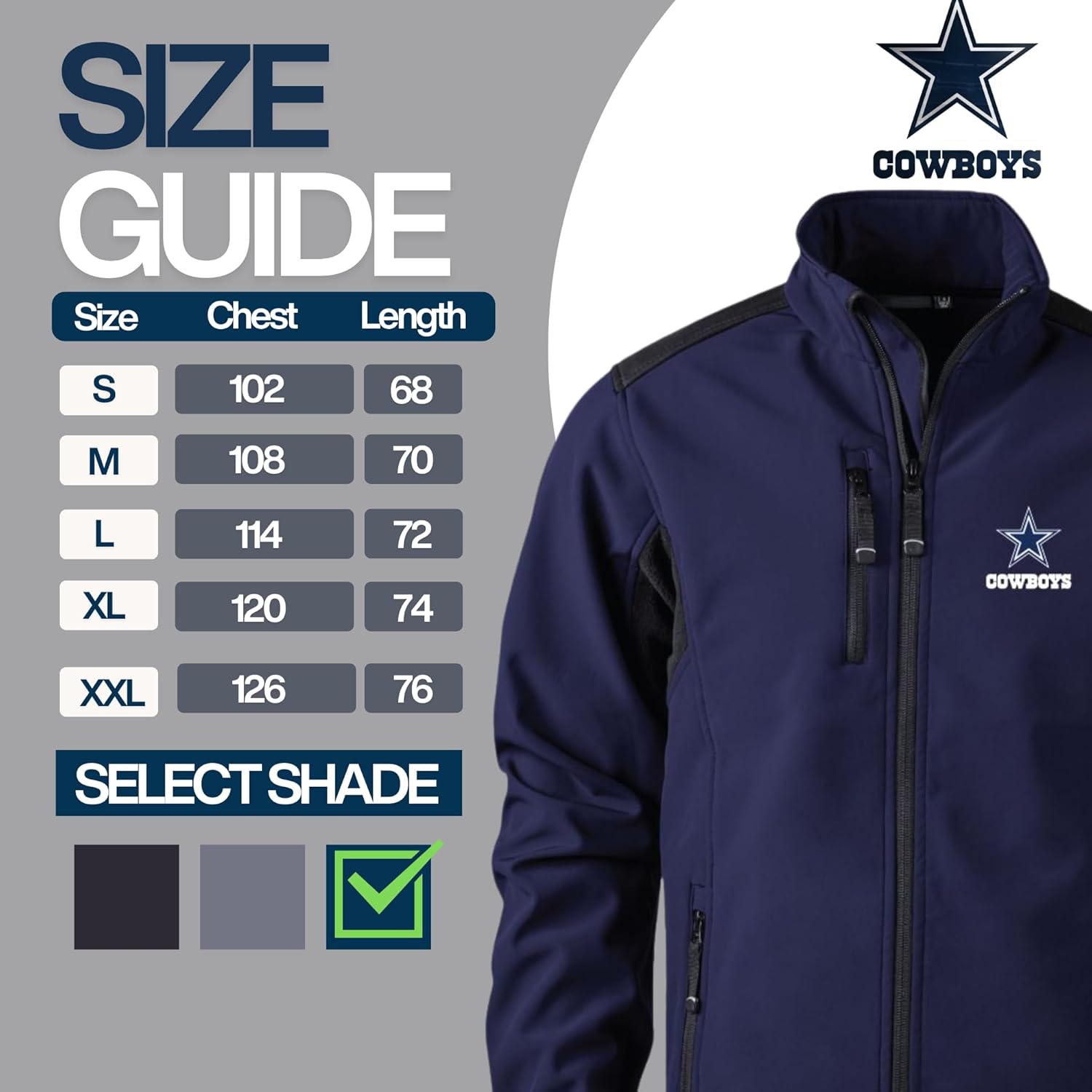 Dunbrooke NFL Men's Softshell Jacket