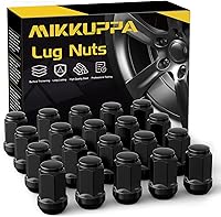 Vista 18 de MIKKUPPA 20 tuercas de llanta 1/2-20 – Reemplazo para Ford Explorer 1991-2018, Ranger 1990-2012, rueda Mustang 1964-2014 del mercado de accesorios