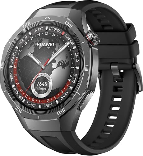 HUAWEI WATCH GT 5 Pro Golf Edition 46mm, Titanium Case - Black