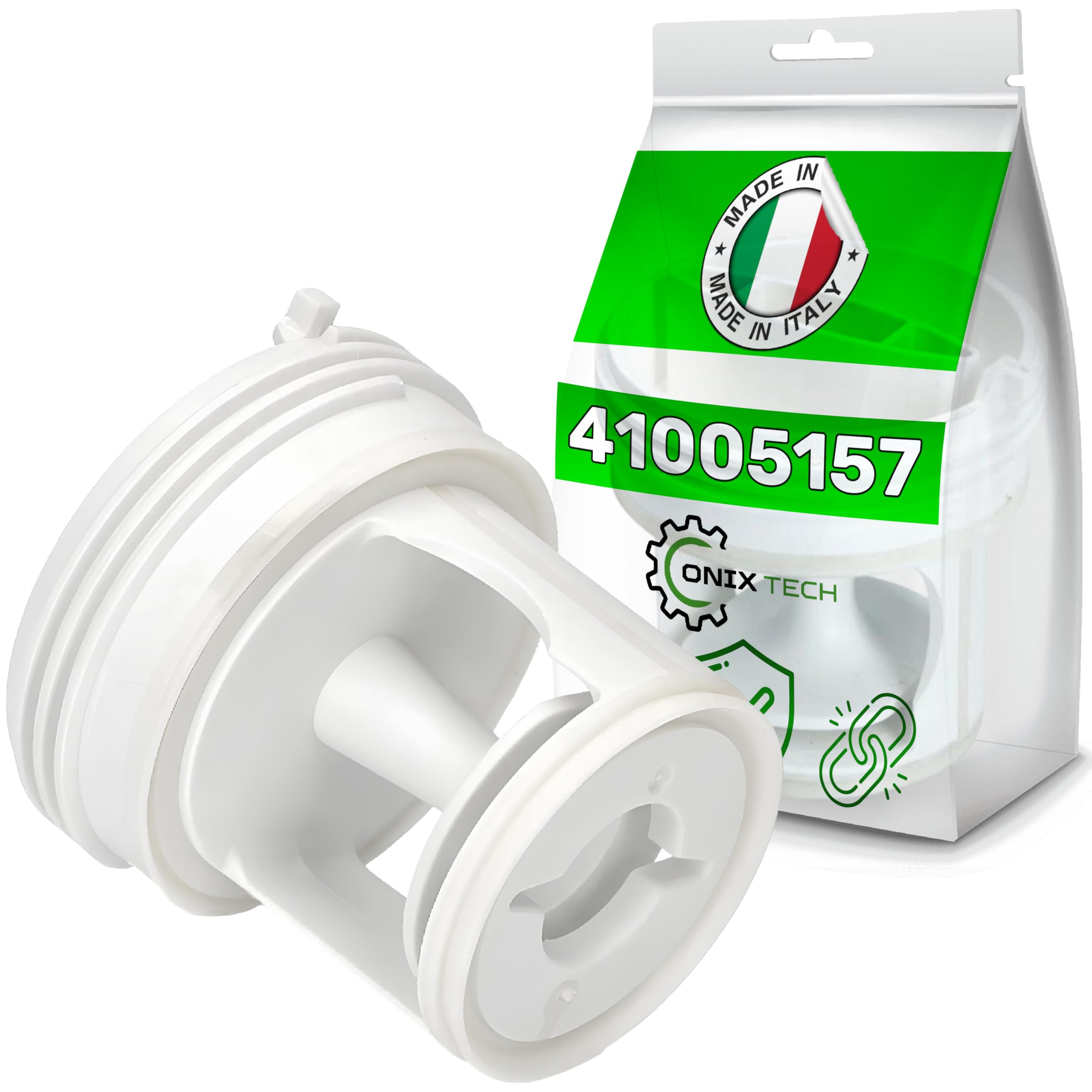 Filtro Lanugine 79x59 Mm Filtro Pompa Scarico Lavatrice Gorenje 79x59mm | Ricambio Originale 279538/249808 - Garanzia 10 Anni Filtro Pompa Scarico Gorenje - Foto 10