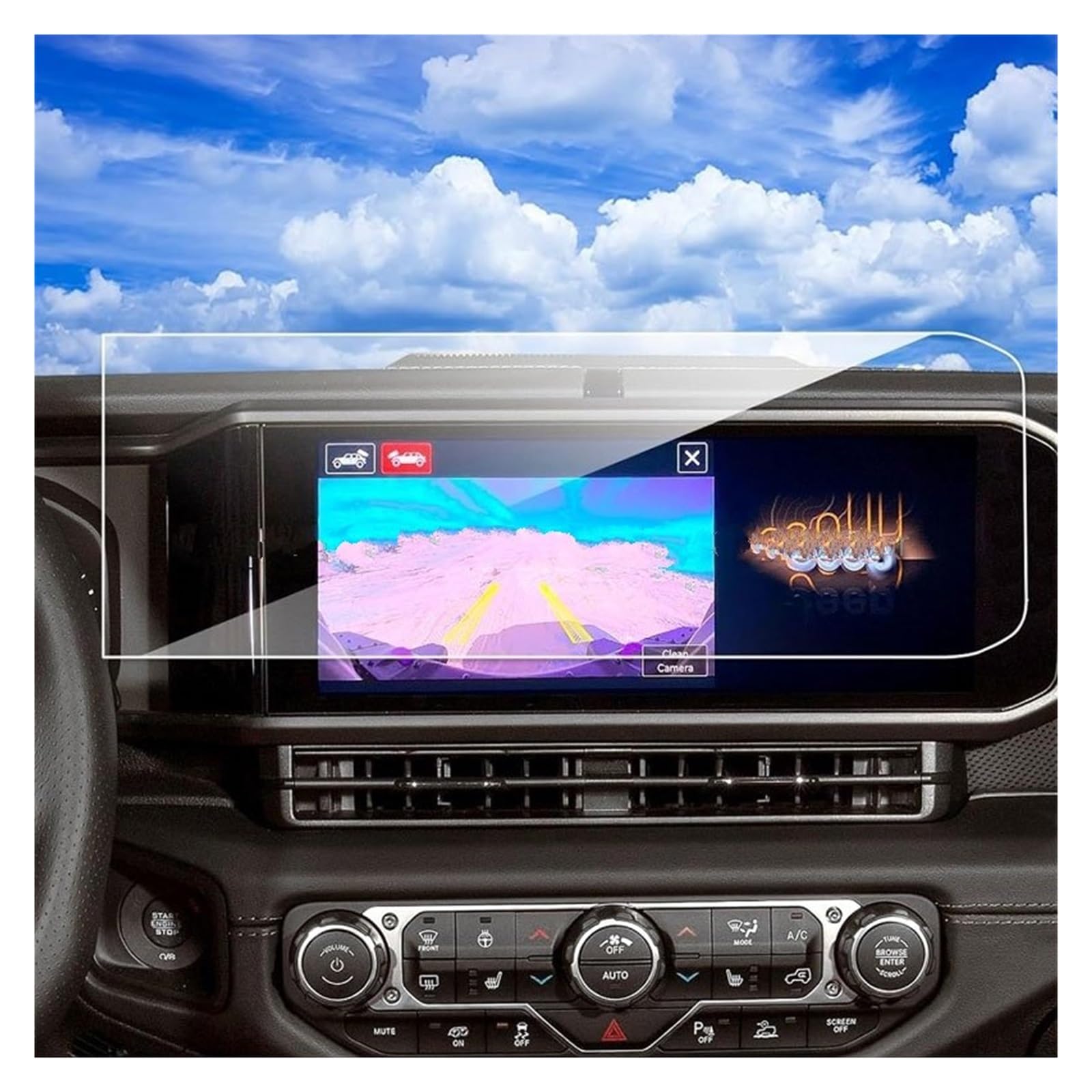 Protégez Votre Écran Tactile 12.3 Pouces des Chocs et Rayures GPS