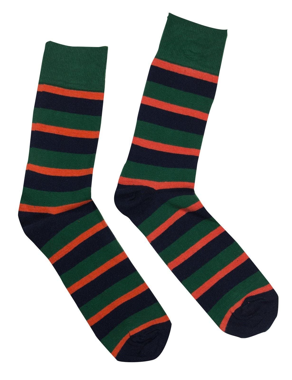 The Regimental Shop Men's Red/Green/Blue Royal Irish Regit Regital Socks