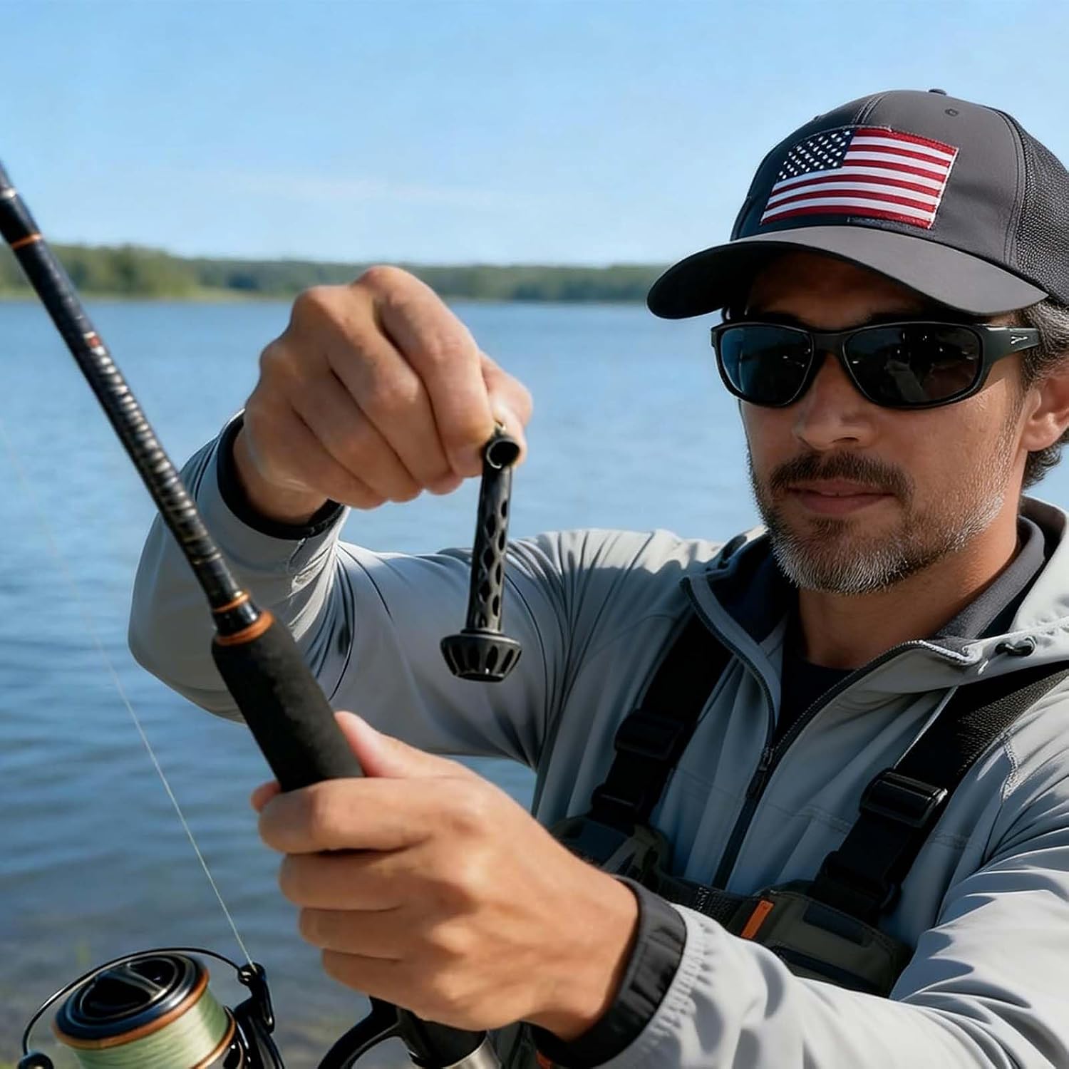 Magnetic Fly Threader, 2026 New Fly Fishing Hook Threader – Easily Thread & Knot Flies, Universal Knot Helper Knot Assist, Works with Most Hooks, tippets, and Fly Styles
