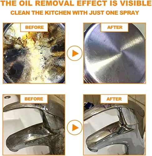 Miniatura 7 de Limpiador de cocina Clean Sweep, limpiador de ollas y sartenes multiusos, espray limpiador de cocina, spray de espuma limpiador de burbujas, aerosol