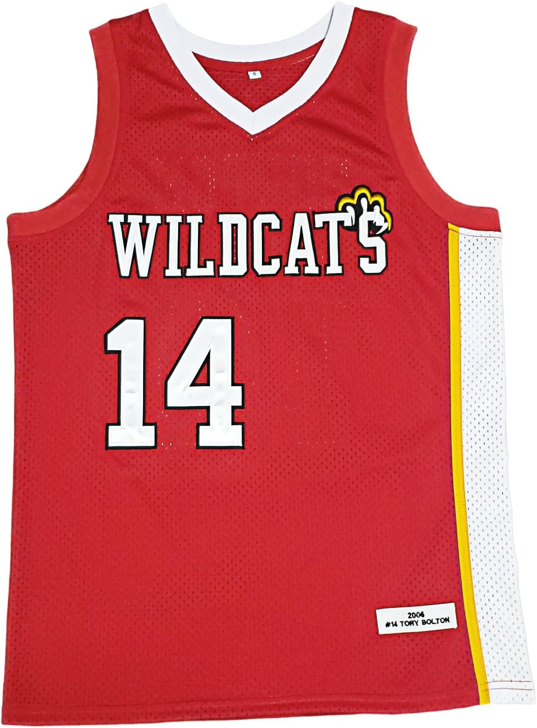 Men's Troy Bolton 14 Chad Danforth 8 Basketball Jersey East High School Wildcats Hip Hop Workout Shirts