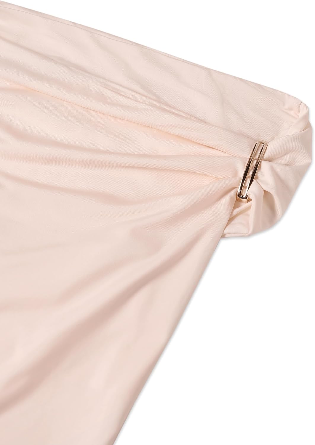 Remidoo Women Ruched Off The Shoulder Crop Top Short Sleeve Shirt Sexy Slim Fitted Tops - Image 4