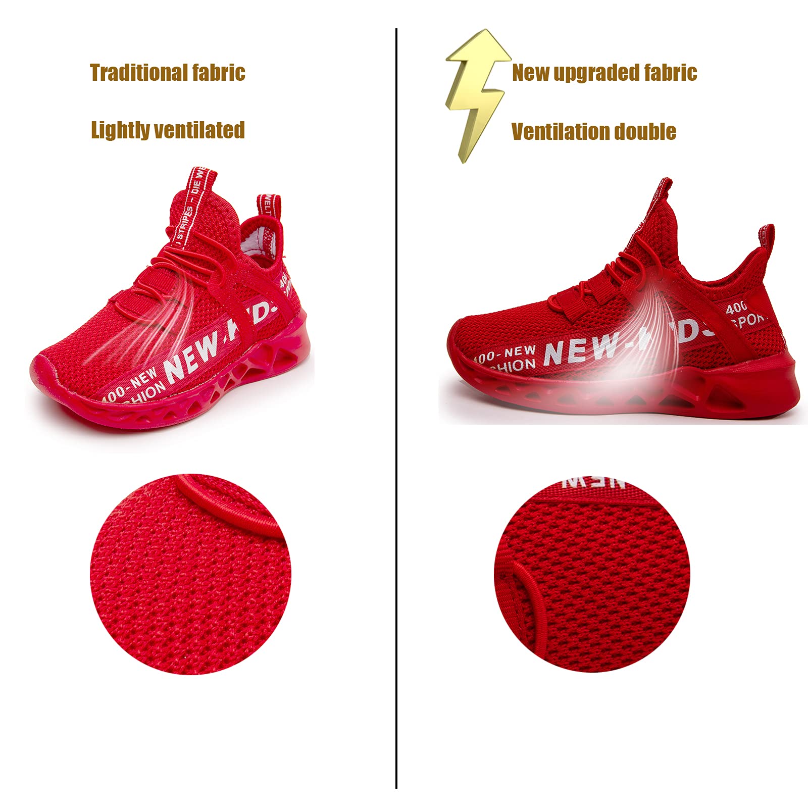 Scarpe Bambino Sportive Ginnastica Bambina Tennis Senza Lacci Leggere Sneaker Casual Unisex Bambini