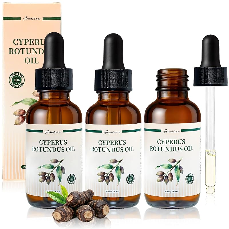 Óleo de Cyperus rotundus Joanssore, Pacote com 3