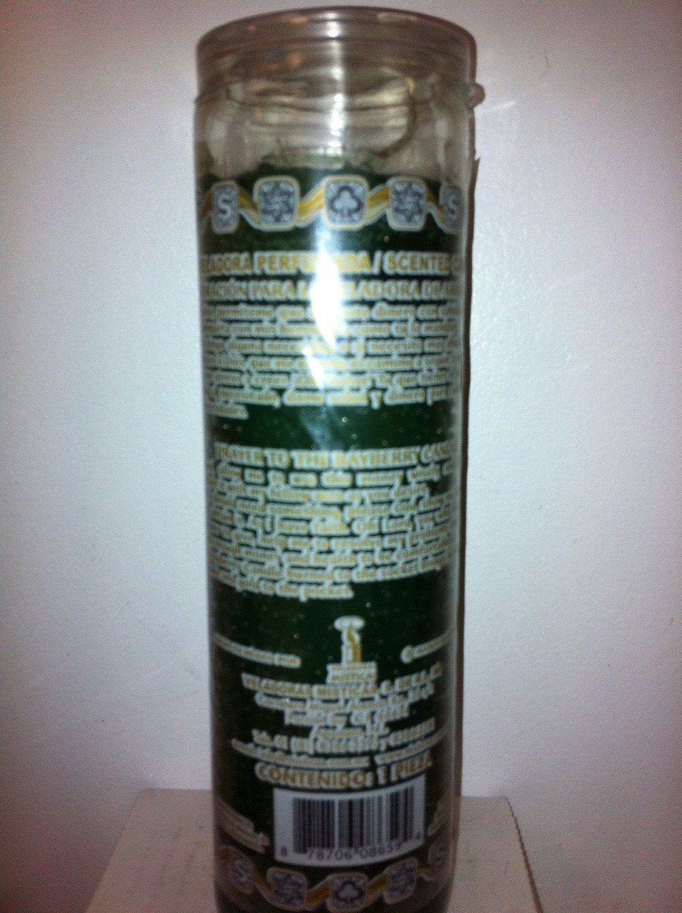 Bayberry 7 Day Prepared Scented Candle in Glass (Arrayan)