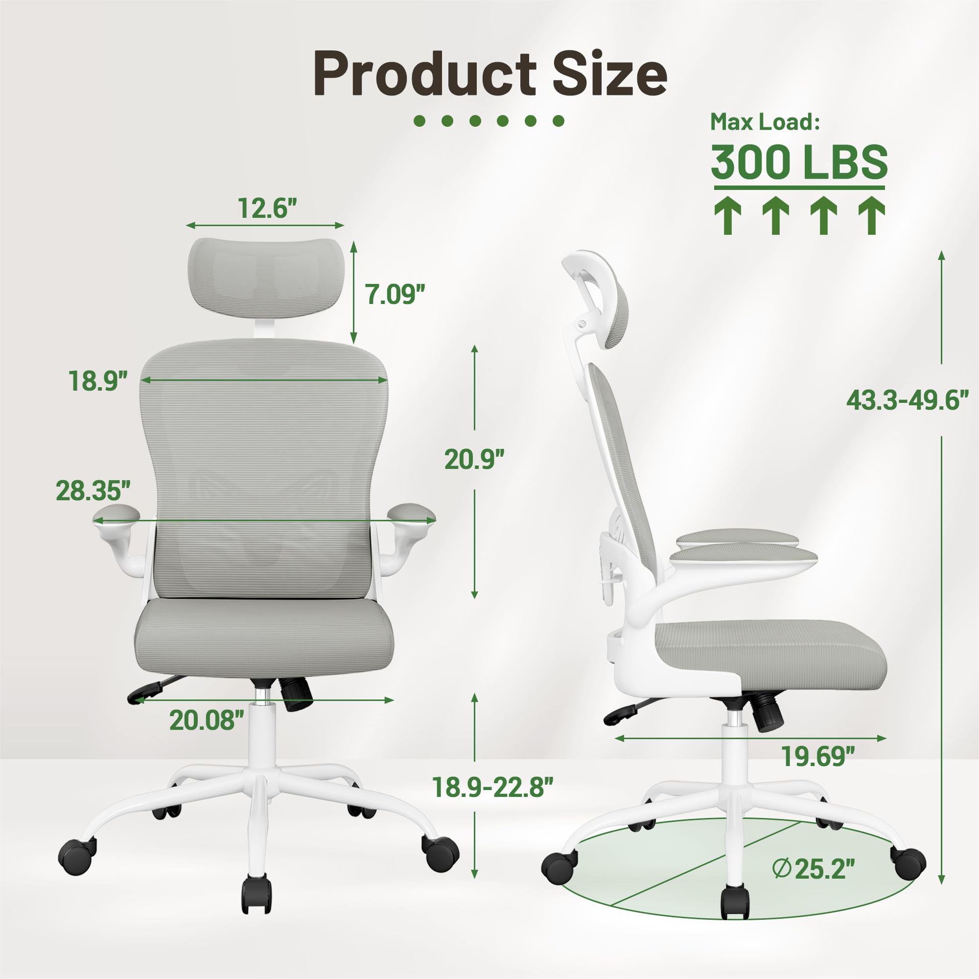 Snapklik.com : Furmax Ergonomic Office Chair Executive High Back ...