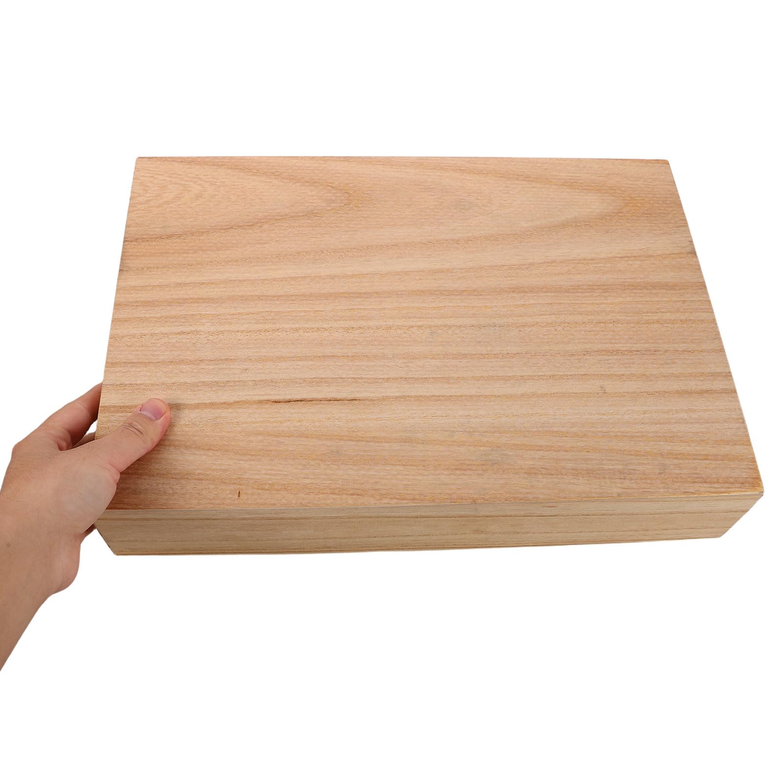 Mikikit Mensola a Parete in Legno, Ripiano Sospeso Beige, Scatola Porta Oggetti per Soggiorno, Multifunzione, Ottimizzazione Spazio, per Piccoli Appartamenti e Camera da Letto