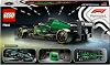 LEGO Speed Champions Aston Martin Aramco F1 AMR24 Race Car 77245 – Collectible Driver Minifigure Containing Production and Display Set for Ages 10 and Over, Father's Day Gift (269 Pieces)