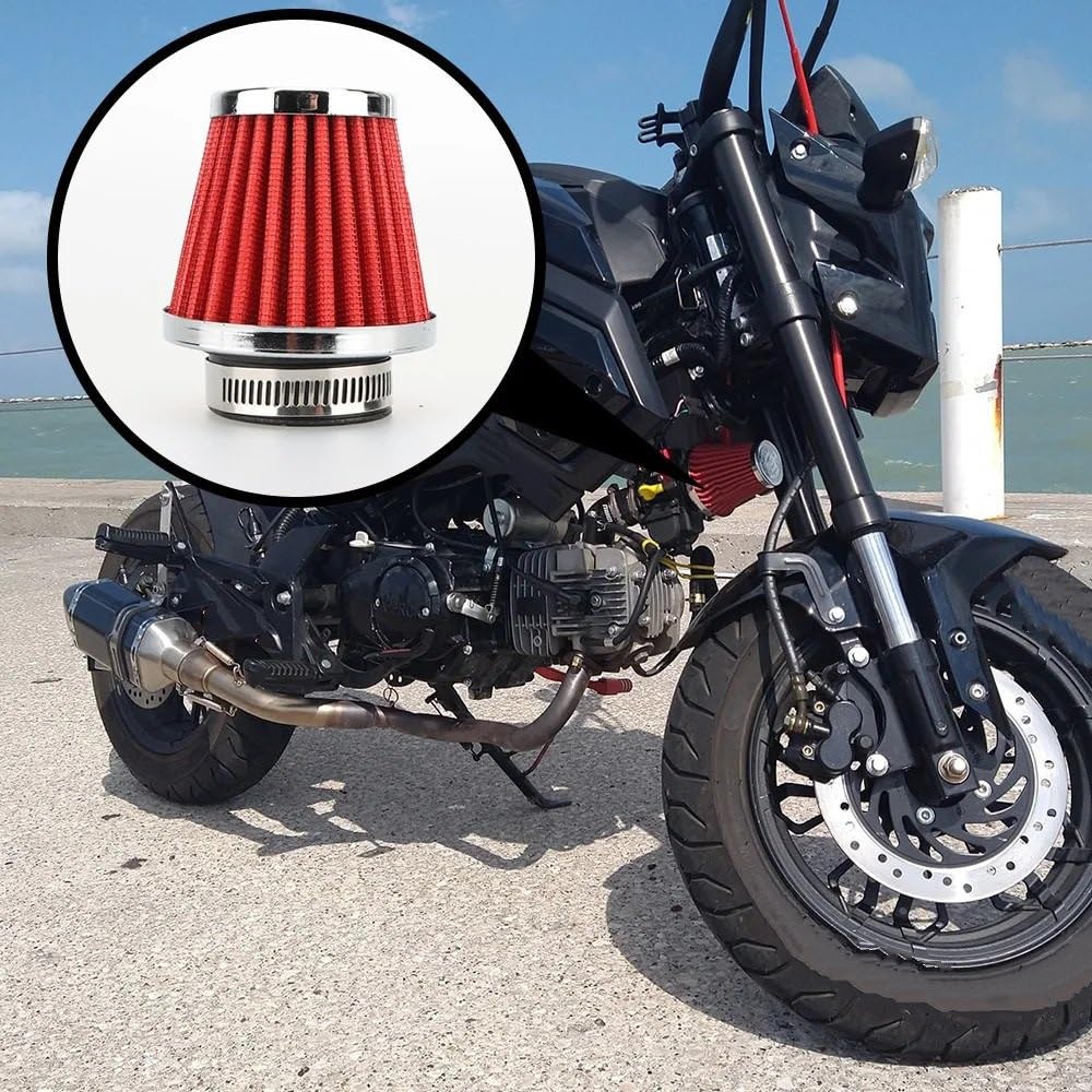 Filtr powietrza Filtr Powietrza Rura Wlotowa | Uniwersalny motocyklowy filtr powietrza