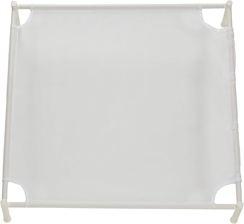 Miniatura 3 de Household Essentials 04004 Estante de secado de malla apilable para ropa de cama color blanco