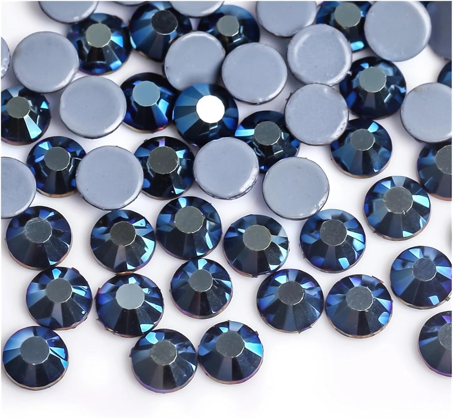 Crystal AB Hot Fix Rhinestones Glass Strass Hotfix Iron On Sewing & Fabric Decorations(Crystal AB,Ss30 288pcs)