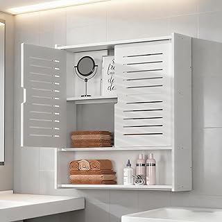HIKKY Bathroom Storage Cabinet