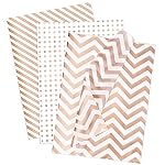 Larcenciel Rose Gold Metallic Tissue Paper, 30 Sheets, 20x14 inch, Gift Wrapping Tissue Paper for Gift Bags Packaging and Crafts, Elegant Gift Wrap for Wedding, Birthday, Valentine\'s Day, Mother\'s Day