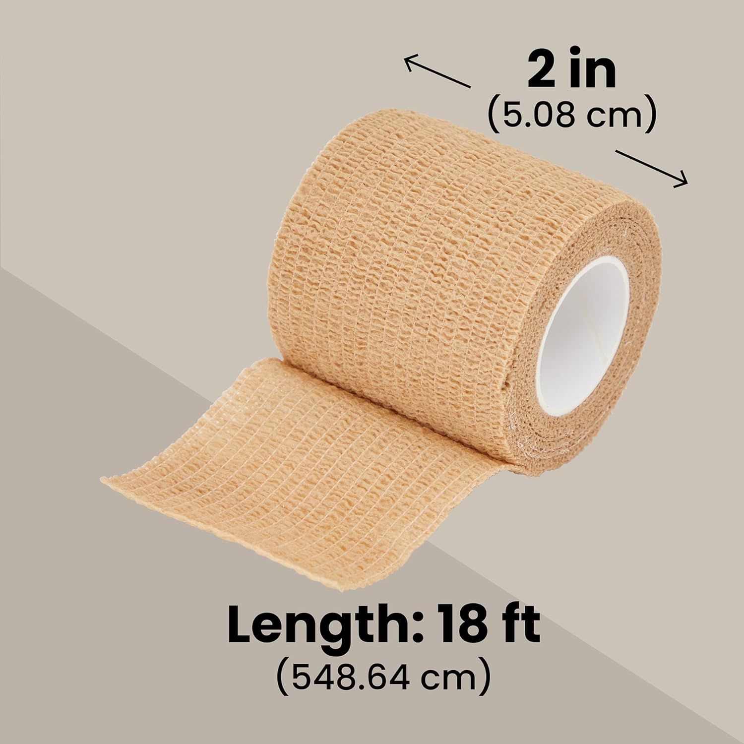 Juvale Stretch Vet Wrap - Self-Adherent Pet First Aid Tape - Secure Ankle Wrap & Wrist Support - Athletic Tape for Sports Use - Pack of 12, 2 in x 6 yd, 6 Colors - Image 5