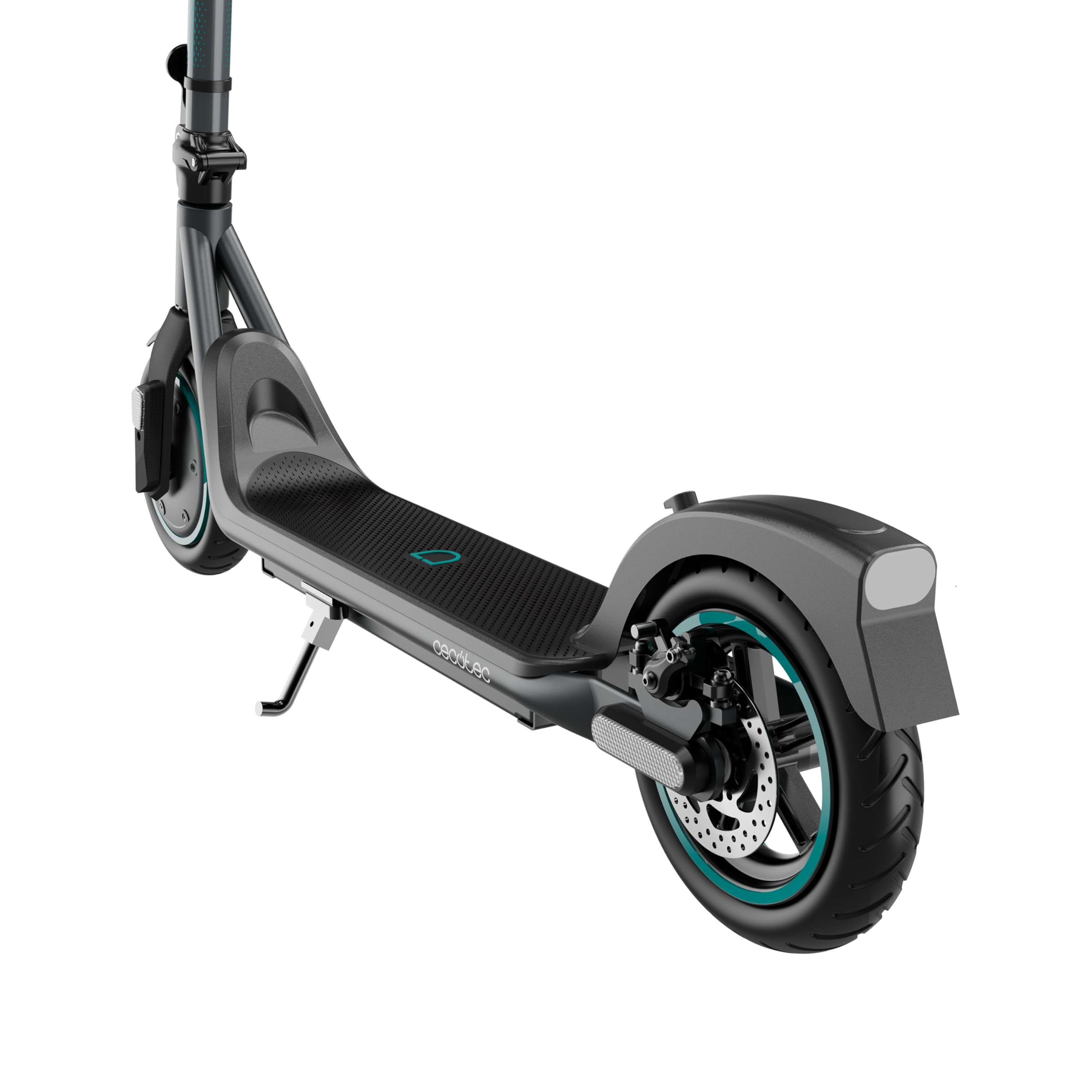 Cecotec Trottinette Électrique Homologuée avec App et Support pour Téléphone Bongo D20E Connected, Puissance Max 500 W, jusqu'à 20 km d'Autonomie, Frein à Disque Arrière et E-ABS, Légère 12,2 kg