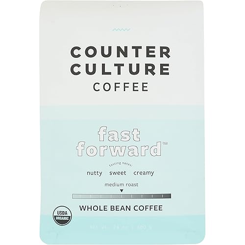 COUNTER CULTURE COFFEE Organic Fast Forward Whole Bean Coffee, 24 OZ