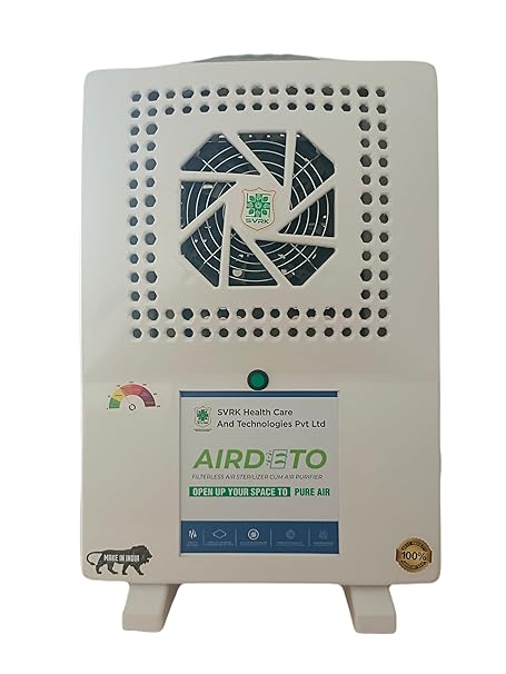 AIRDETO - A FILTER LESS AIR STERILIZER WITH 4 STAGE AIR PURIFICATION SYSTEM