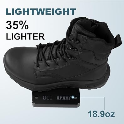Tactical Hiking Combat Boots for Men Military Work Motorcycle Boots