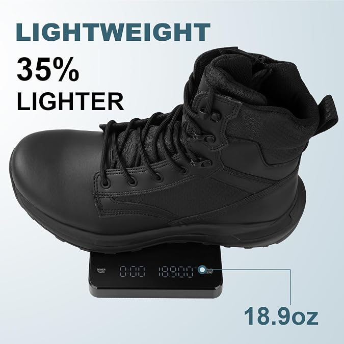 Tactical Hiking Combat Boots for Men Military Work Motorcycle Boots