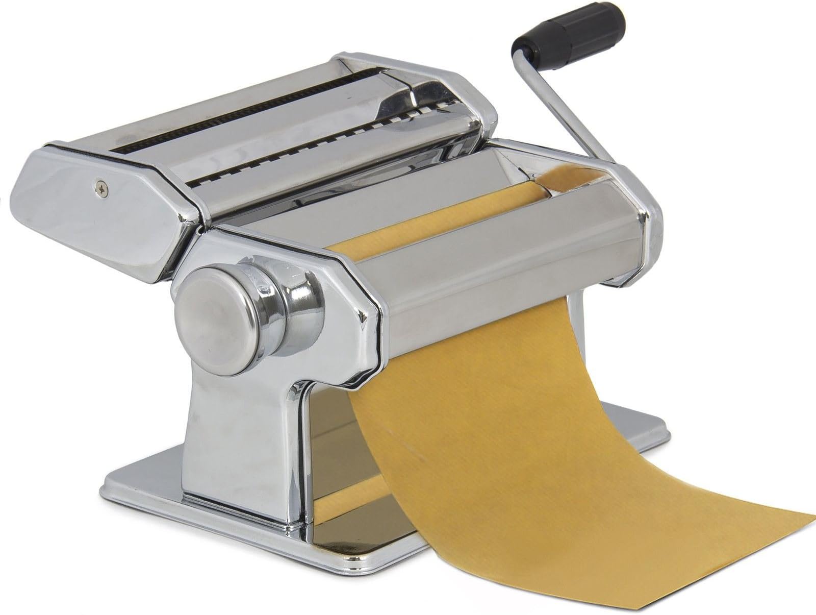 Pasta Maker Roller Machine 7inches Dough Making Fresh Noodle Maker Stainless Steel