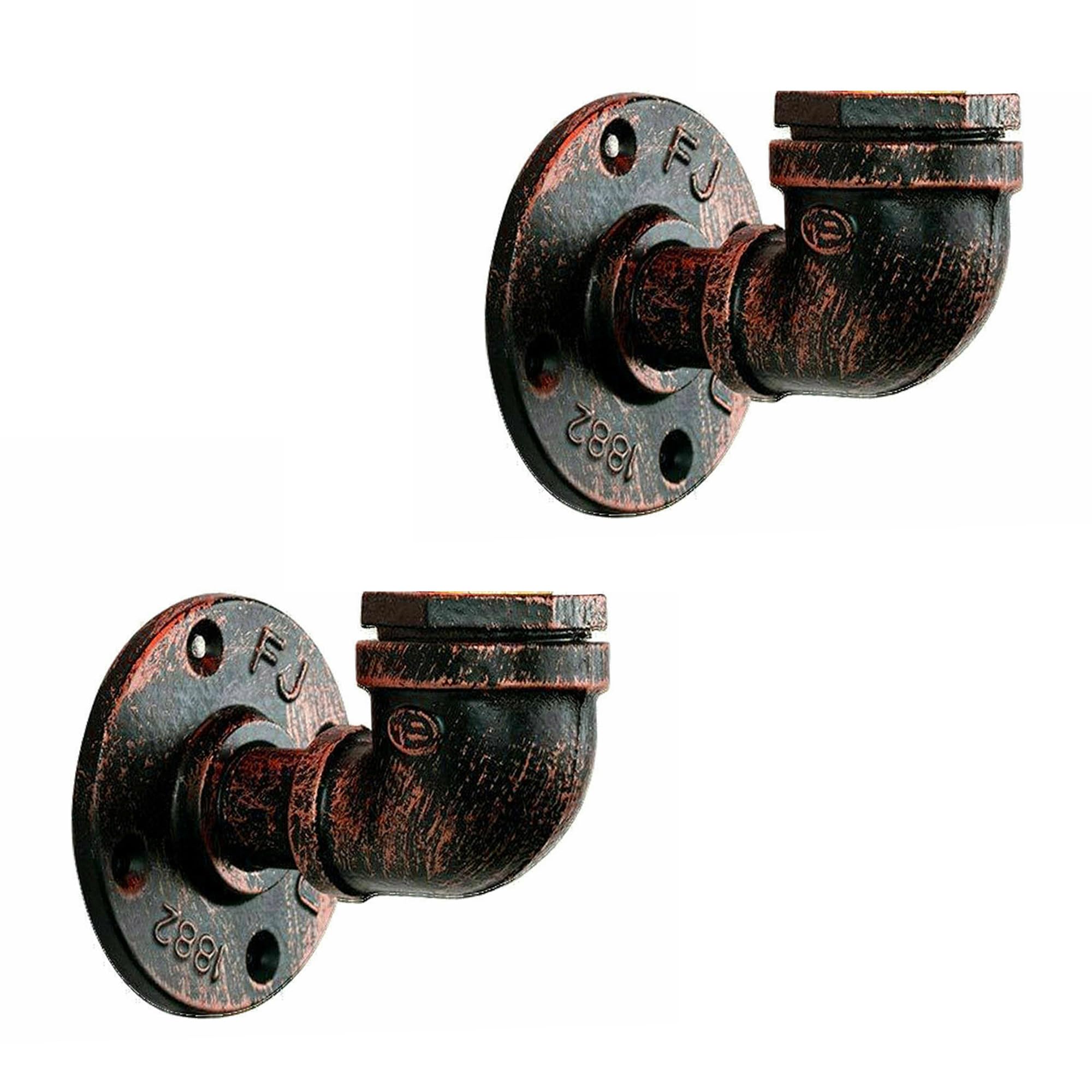 DC VOLTAGE Retro Industrial Water Pipe Wall Lights Vintage Rustic Metal Steampunk Lamp Valve Tap Single Loft Rustic E27 Lighting Fixtures โ image 1