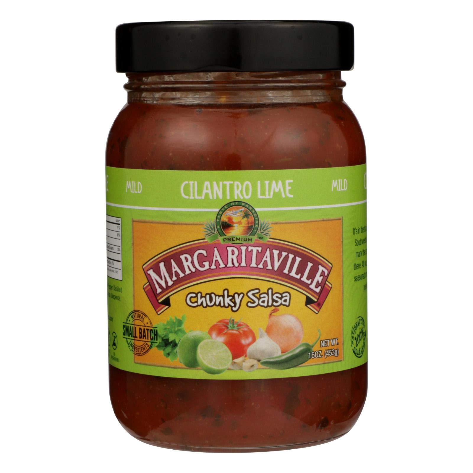 Margaritaville: Salsa Cilantro Lime, 16 Oz (Pack of 6)