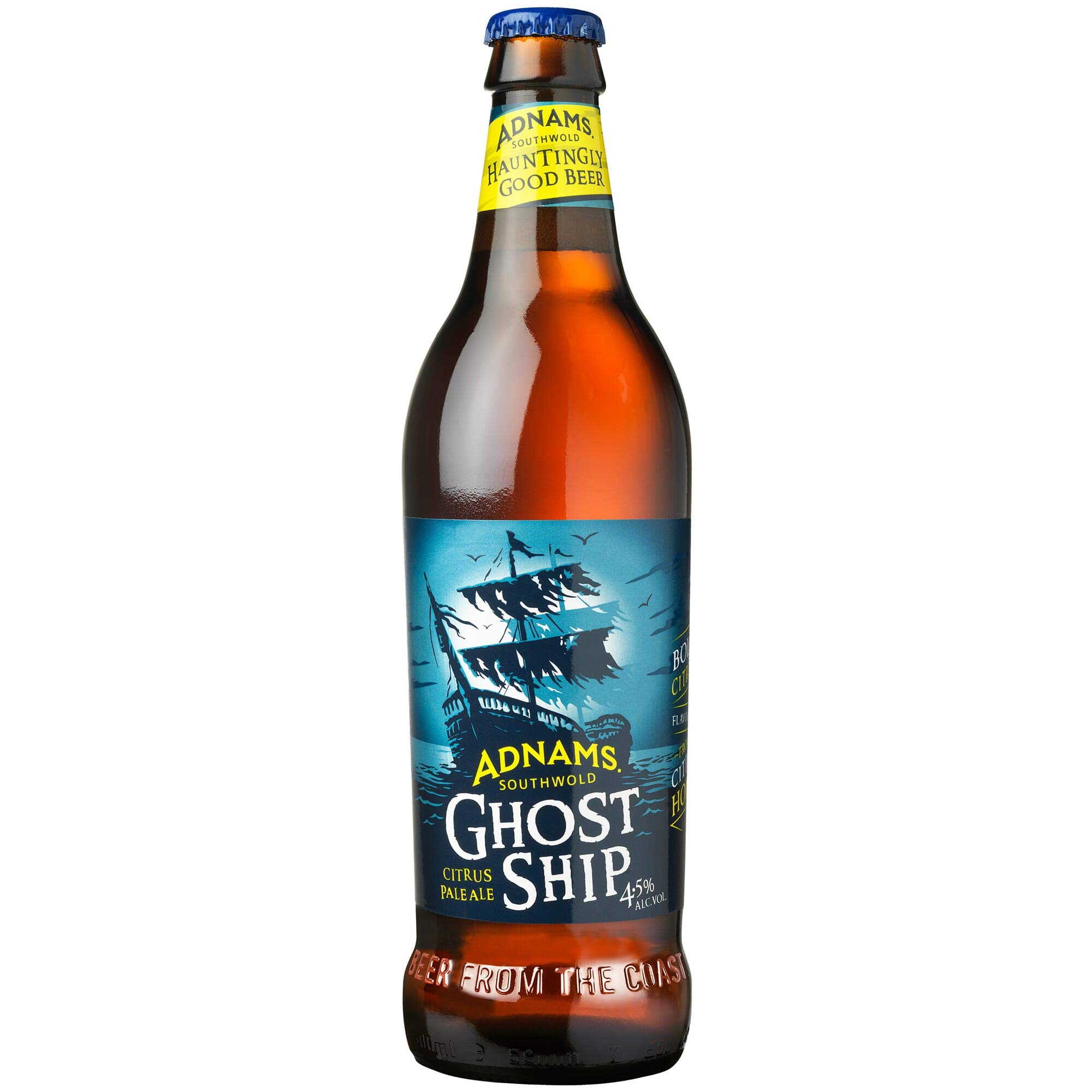 Adnams Ghost Ship, 8 x 500ml bottles 4.5% Abv, Normal
