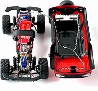 Vista 7 de OGRC - Kit de faros delanteros y luces traseras LED RC para TRX4M 1/18 RC Crawler Car (blanco y rojo)