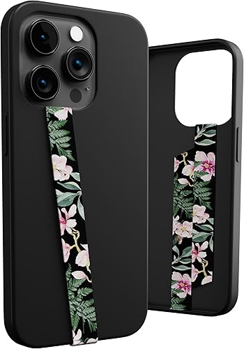 Miniatura 2 de Phone Loops Agarre de teléfono no elástico, correa de teléfono, soporte de teléfono para mano, pequeño, ligero y discreto soporte para teléfono