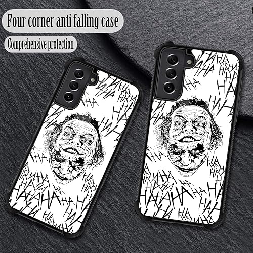 Miniatura 2 de TnXee Funda compatible con Samsung Galaxy S21 Fe, doble cara Joker Galaxy S21 FE para niños, cuatro esquinas a prueba de golpes, antideslizante,