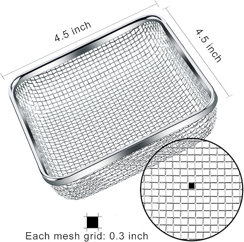 Miniatura 5 de Tatuo Pantalla de insectos voladores, cubierta de ventilación para horno de autocaravana, cubierta de ventilación de malla de acero inoxidable con