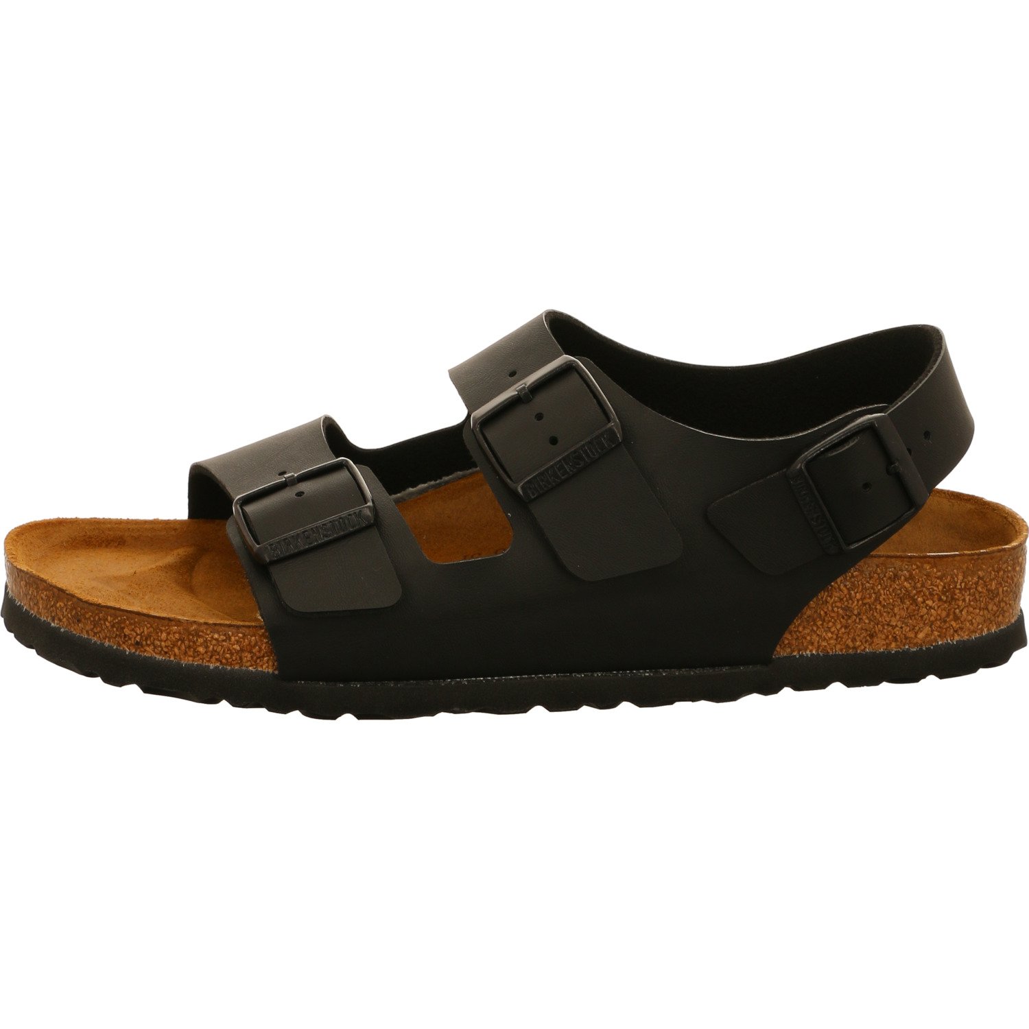 Birkenstock Milano, unisex-adult Ankle strap, Black, 3.5 UK (36 EU)