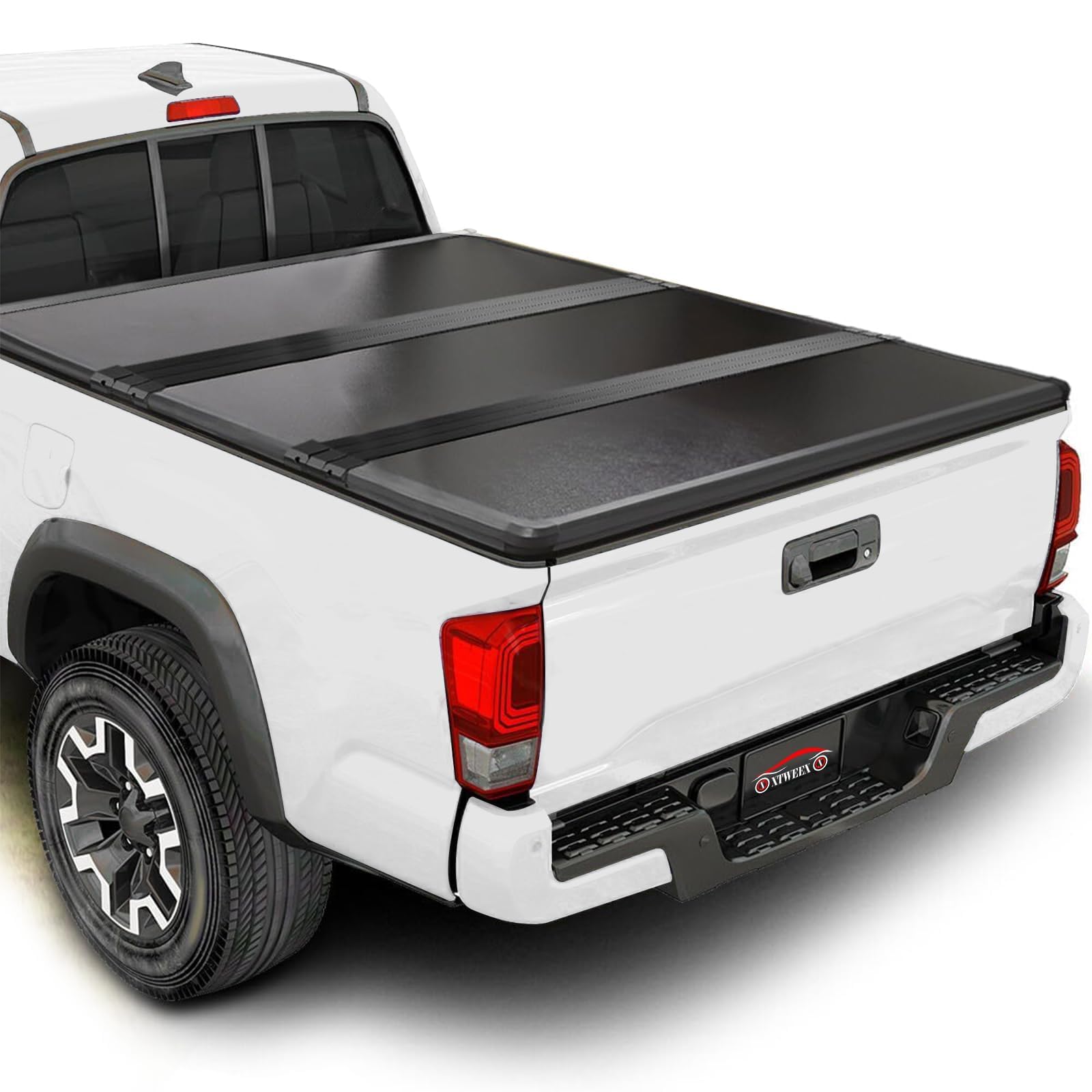 XTWEEX Hard Tri-Fold Tonneau Cover Tundra