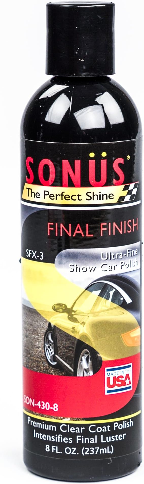 Sonus SFX-3 Final Finish Ultra-Shine Show Car Polish, 8 fl. oz.